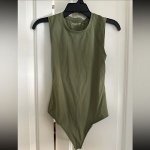 Olive Green Women's Top